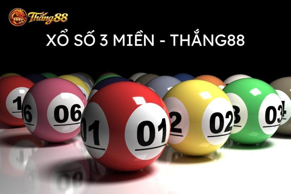 Xổ số 3 miền - Thắng88